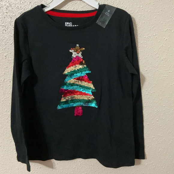 Nike, Epic Threads, Ideology Girls Long And Short Sleeve Tees Bundle Size 6 - Picture 5 of 5